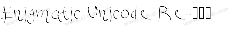 Enigmatic Unicode Re字体转换
